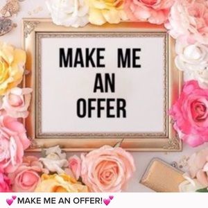 If you’re interested, make me an offer!